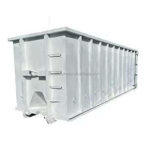 New Product Garbage Management Garbage Bucket Roll Off Dumpster Heavy Duty Hook Lift Bin Manufacturer Roll Off Dumpster