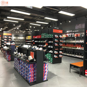 Solutions d'affichage de vêtements personnalisées à la demande d'affichage de <span class=keywords><strong>magasin</strong></span> de vêtements en acier inoxydable Black Spray - Product Image 3