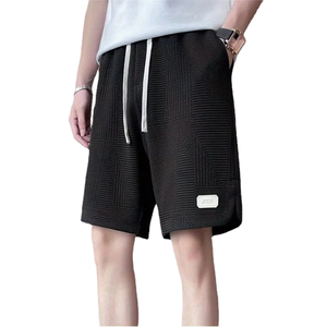 Shorts d'été pour hommes de haute qualité en mélange polyester-coton, respirants, décontractés, vêtements d'extérieur pour hommes, logo personnalisé - Product Image 2