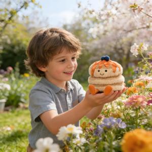 Jelly Cat 2026 Nuovo Peluche Amuseables Fran Pancakes, Simpatico Giocattolo a Forma di Cibo della Serie Amuseables, Bambole Morbide, Regalo Perfetto per <span class=keywords><strong>Compleanni</strong></span> e Festività - Product Image 5