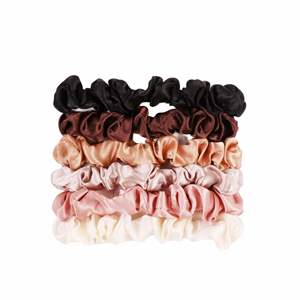Vente en gros de nouveaux scrunchies français tendance 2023, accessoires pour cheveux en tissu de qualité pour femmes et filles, bandeaux pour cheveux - Product Image 2