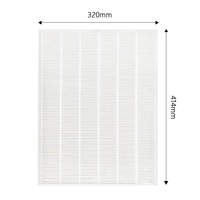Ensemble de filtres HEPA et de filtres à charbon actif en nid d'abeille compatibles avec le purificateur d'air Winix Filter H 116130 5500-2