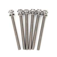 Vis à trois combinaisons antivol en acier inoxydable standard SUS304/SUS316, haute qualité, antirouille, pour les acheteurs de fixations
