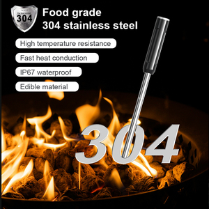 Nhà Máy Nóng Không Dây Thông Minh Thịt Nhiệt Kế Đầu Dò 100 Mét Từ Xa Phạm Vi Kỹ Thuật Số BBQ Nhiệt Kế Cho Thực Phẩm Nấu Nướng - Product Image 6