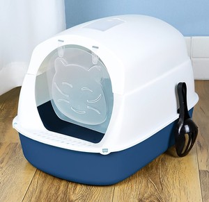 Meubles anti-éclaboussures pour chats Bac à litière de style tiroir fermé à grand espace Bac à litière pour chat entièrement fermé Toilette pour animaux de compagnie - Product Image 6