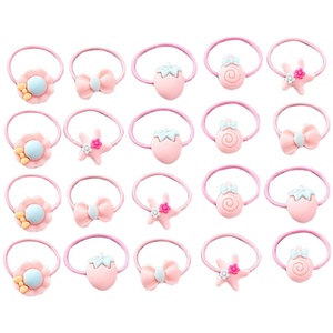 40 шт./упаковка, Детские эластичные повязки для волос - Product Image 2