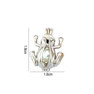 Collana Personalizzata con Perla dei Desideri a Forma di Cuore e Catena con Ciondoli in Lega, Set di Gioielli Romantici Fai-da-Te per Matrimoni - Product Image 3