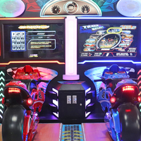 Super moto de course Arcade Machine FF moto de course Arcade Machine de jeu à pièces personnalisable