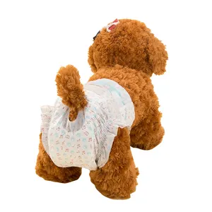 OEM Pet Diaper Cotton High Absorbent Male And Female Dog Diapers Super Soft Disposable Dog Diapers