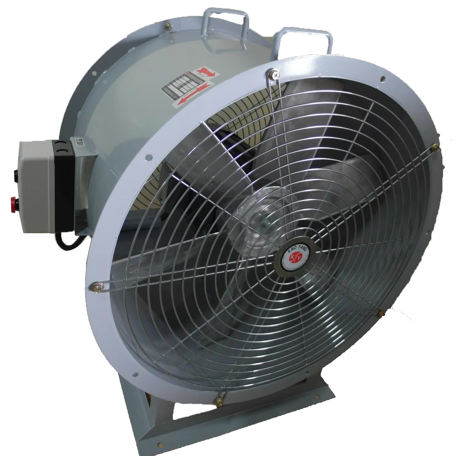 20-дюймовый осевой вентилятор single-phase110V.220V/трехфазный 220В. 380 В Промышленный Портативный осевой вентилятор вытяжной вентилятор