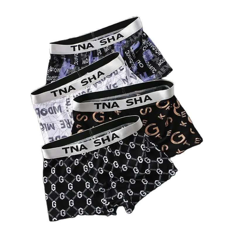 Nhà Máy Nóng Bán Người Đàn Ông Của Đồ Lót Thời Trang Tóm Tắt Spliced Boxer Tóm Tắt Của Nam Giới Bán Buôn