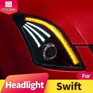 Faro LED DRL per <span class=keywords><strong>Suzuki</strong></span> <span class=keywords><strong>Swift</strong></span> 2005-2016, Gruppo Proiettore Bi-Xenon, <span class=keywords><strong>Accessori</strong></span> Auto - Product Image 2