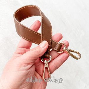 Tracolla in finta pelle-14 pollici - Product Image 1