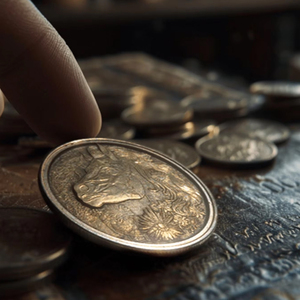 Anno cavallo moneta da collezione in metallo artigianato personalizzato 3d laser inciso medaglie e monete in ottone animale sfida acquistare moneta cavallo per regalo - Product Image 2