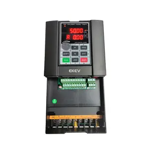 Top Ranking AC Drive 380V Intelligent Inverter 1HP 0.75kw Variable Frequency Drive for motor speed control