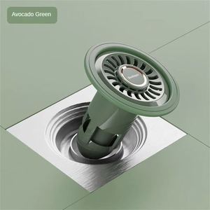 Couvre-drain de sol en silicone jetable anti-insectes et anti-odeurs pour toilettes et salles de bain - Product Image 1