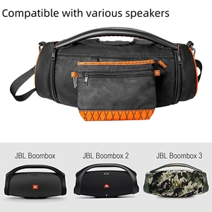 Praktische Lautsprecher-Aufbewahrung tasche Tragbare Trage tasche mit Schulter gurt und zusätzlicher Tasche für JBL <span class=keywords><strong>Boombox2</strong></span> 3 - Product Image 4