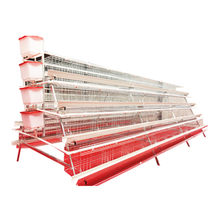 Gran oferta, Canal blanco, <span class=keywords><strong>aves</strong></span> <span class=keywords><strong>de</strong></span> <span class=keywords><strong>corral</strong></span> galvanizadas en caliente con 4 niveles, 4 niveles, capa A, tipo jaula para pollos a la <span class=keywords><strong>venta</strong></span> - Product Image 2