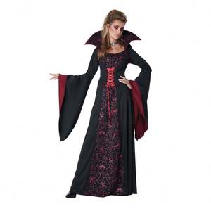 Venta al por mayor Halloween Masquerade Vampire Queen Cosplay Disfraces Corte <span class=keywords><strong>Magia</strong></span> Bruja de Halloween - Product Image 3
