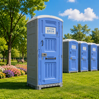Toilettes portables avec grand réservoir d'eau potable, petite taille, en plastique, pour salle de bain, toilettes, lavabo, WC