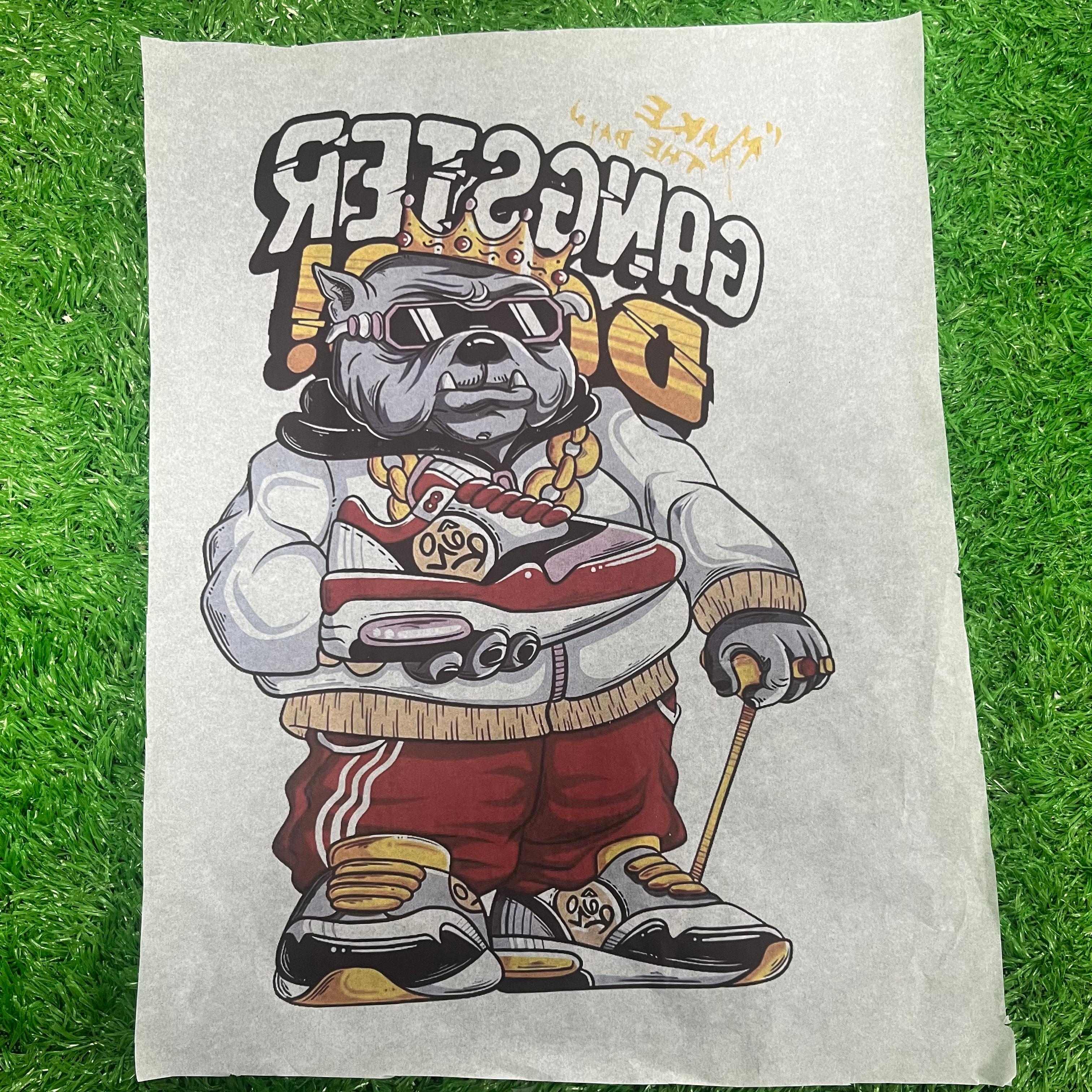 Wholesale DIY Design Custom Thermal Sublimation Transfer Paper for Light-Colored Clothing Waterproof Heat Transfer Hot Pressing
