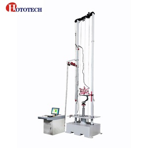 เครื่องทดสอบแรงกระแทกแบบปรับแต่งได้สำหรับหมวกนิรภัย ระบบคอมพิวเตอร์พร้อมเซ็นเซอร์วัดความเร่งแบบช่องสัญญาณเดียว - Product Image 1