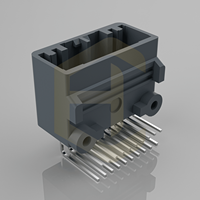 Connecteur de carte à carte à angle droit HC-QB-2X8AW, pas de 2,2 mm, pour appareils électroménagers, type JAE MX34016NF1