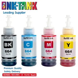 INK-TANK T664 664 Kompatible Nachfüll sublimation Tinta Tinte für Epson L210 L100 L120 L220 L130 L1300 L555 L382 L360 Drucker