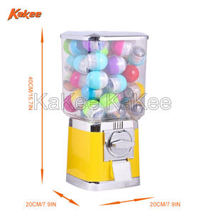 Machine <span class=keywords><strong>de</strong></span> gumball <span class=keywords><strong>de</strong></span> bonbons amusants pour enfants Distributeur automatique à tête unique Mécanisme <span class=keywords><strong>de</strong></span> pièce <span class=keywords><strong>de</strong></span> monnaie Machine à bonbons - Product Image 3