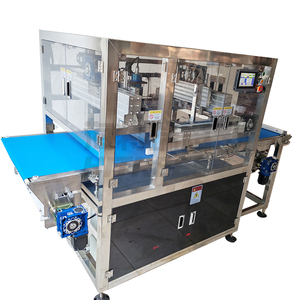 Trancheuse à biscuits industrielle à ultrasons avec bande transporteuse pour couper les tranches de biscuits - Product Image 1