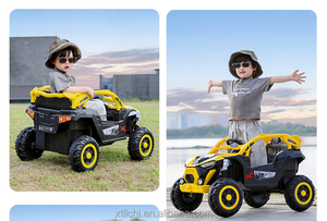 Camion électrique tout-terrain pour enfants avec fonction balançoire, protection de <span class=keywords><strong>circuit</strong></span> 10A, lumières LED, type cyclomoteur - Vente en gros - Product Image 5