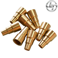 Fabrication sur mesure de pièces de précision en laiton usinées CNC pour instruments, usine OEM