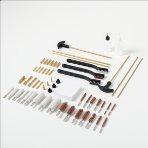 Kit de nettoyage universel pour armes à feu de tous calibres avec accessoires en laiton massif et tiges durables dans un étui rigide pour toutes les armes à feu - Product Image 3