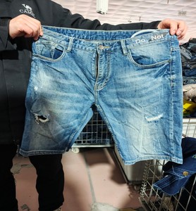 Pantalones Cortos de Mezclilla Usados Ecológicos Más Vendidos <span class=keywords><strong>para</strong></span> Hombre, Ideales <span class=keywords><strong>para</strong></span> Exportación al por Mayor y <span class=keywords><strong>Tiendas</strong></span> de Moda Sostenible - Product Image 5