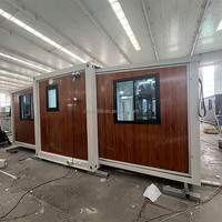 Maisonnette Préfabriquée 20 pieds pour Camping, Bureau, Restaurant, Appartement, Hôtel de Vacances, Plage, École – Prête à Habiter
