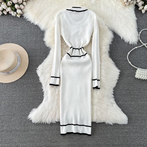 Robes d'été pour femmes, nouvelles robes en tricot extensible sans manches, de qualité supérieure - Product Image 6