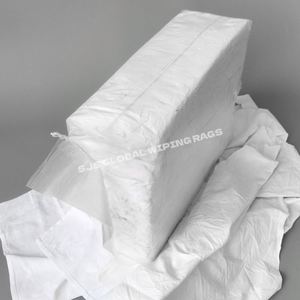 Trapo Industrial, 20 kg de Trapos Blancos de Limpieza, Paños de Algodón a Granel de 50 lb, Trapos para Pintores, 50 lb Industriales - Product Image 1