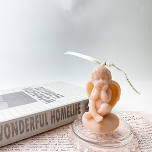 Baby Shower hecho a mano cera de soja lindo mejilla Ángel fiesta de cumpleaños Navidad vacaciones regalo decoraciones en forma de <span class=keywords><strong>vela</strong></span> figurita <span class=keywords><strong>vela</strong></span> - Product Image 6