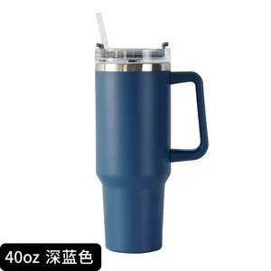 Tùy Chỉnh <span class=keywords><strong>2025</strong></span> Phổ Biến H2.0 Phiêu Lưu Du Lịch Cốc Cà Phê 30Oz 40Oz Tái Sử Dụng Cách Điện Cốc Bằng Thép Không Gỉ Với Xử Lý Và Rơm - Product Image 5