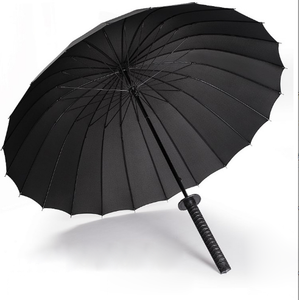 Paraguas de katana con mango de <span class=keywords><strong>espada</strong></span> samurái, golf compacto tradicional japonés, venta al por mayor - Product Image 2