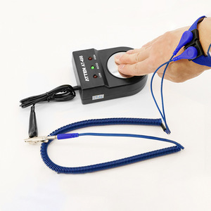 Atten At-498 Probador de Pulseras Antiestáticas, Detector de Electricidad Estática para Equipos de Seguridad en Salas Limpias - Product Image 3