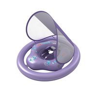 Piscine gonflable MaiBeiBi pour enfants, double anneau, été, pour tout-petits, avec flotteur pour bébé et auvent solaire amovible