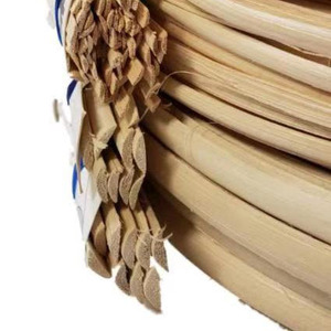 Indonesia qualità superiore 4mm 5mm Rotin materia prima canna nucleo piatto canna ovale - Product Image 1