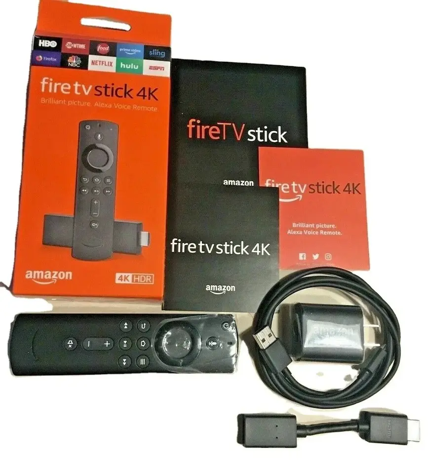 Fire TV Stick 4K TV de qualidade de transmissão e Smart Home Controles Free Live TV Stick