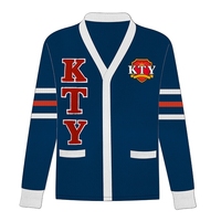 Pull cardigan personnalisé OEM pour homme, manches longues, jacquard, lettres, tricot, designer, cardigan en tricot d'hiver pour homme