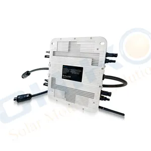 Yüksek verimli güneş Microinverter mikro güneş güç inverteri tek IP67 60V ile uyumlu 60 ~ 72 hücre PV modülleri 25 yıl 99%