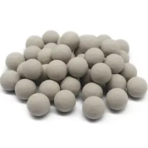 KERUI Made Of Aluminum Oxide High Strength Refractory Ceramic Ball With High Temperature Resistance