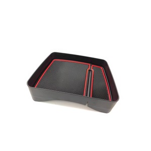 Organizador de coche, caja de almacenamiento para consola central, soporte adhesivo de plástico, estilo moderno para piezas de modificación interior de BYD Seal - Product Image 4