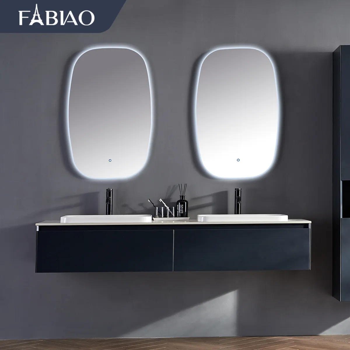 Мебель для ванной FABIAO, оптовая продажа, мебель для ванной комнаты, мебель для ванной из ПВХ, шкаф для ванной комнаты