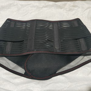Ceinture de soutien respirante pour la taille, enveloppe de compression réglable pour hommes et femmes, taille universelle, légère, haute élasticité - Product Image 1